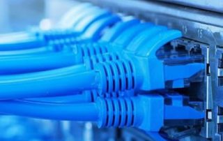 Cat 6 network cabling in Kendal, Cumbria.